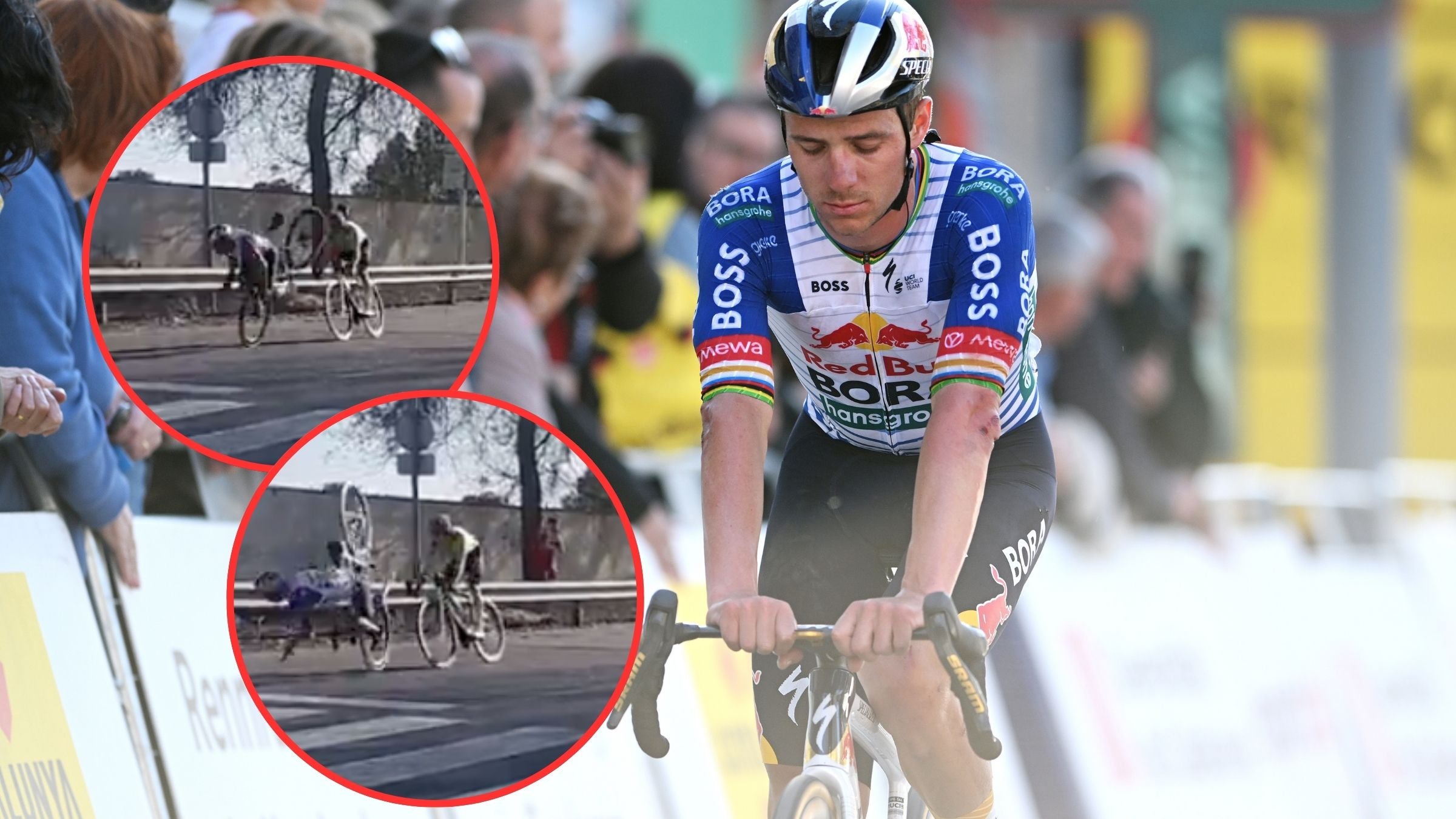 Dramatic Footage of Evenepoel Front-Flip Crash Emerges