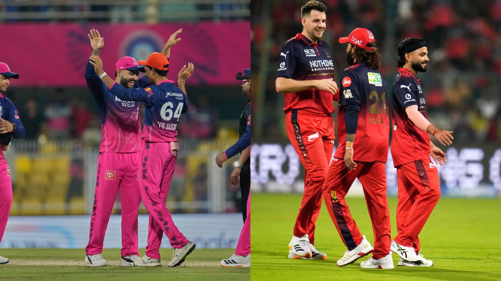 Rajasthan Royals vs Royal Challengers Bengaluru Date, Venue, Playing 11, Head-to-Head Stats, Pitch Report & Match Preview