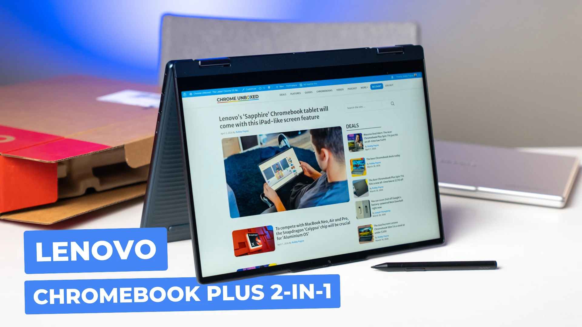 Lenovo Chromebook Plus 2-in-1 Review: The Flexible Alternative