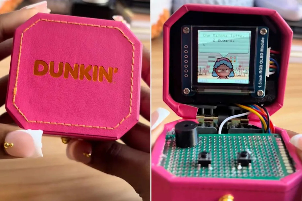 Software Engineer Transforms Viral Dunkin' Ring Box Into Functional Cozy Game