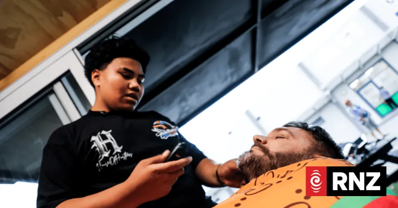 Fadez by Naia: Ōtara's talented teen barber