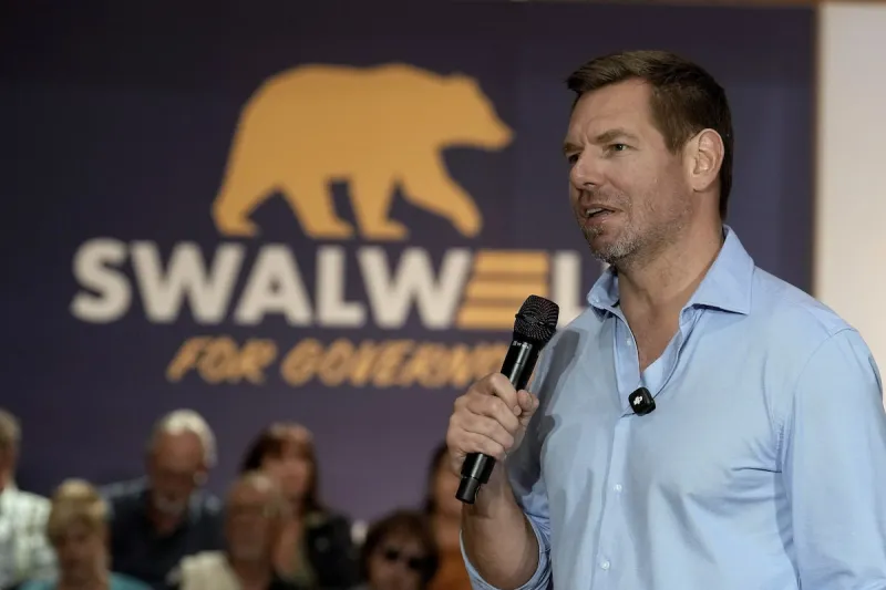 U.S. Rep. Swalwell suspends California governor campaign after sexual assault allegations