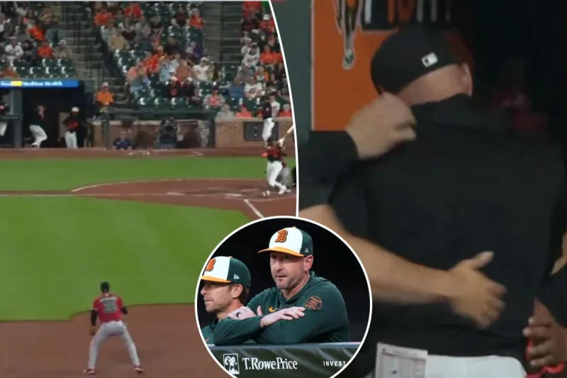 Orioles manager struck in face with foul ball in scary scene