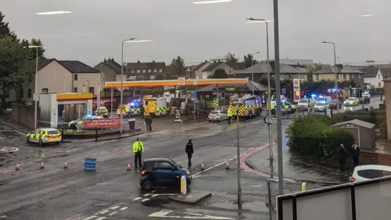 Edinburgh thug tried to murder police officer after abducting teen outside takeaway