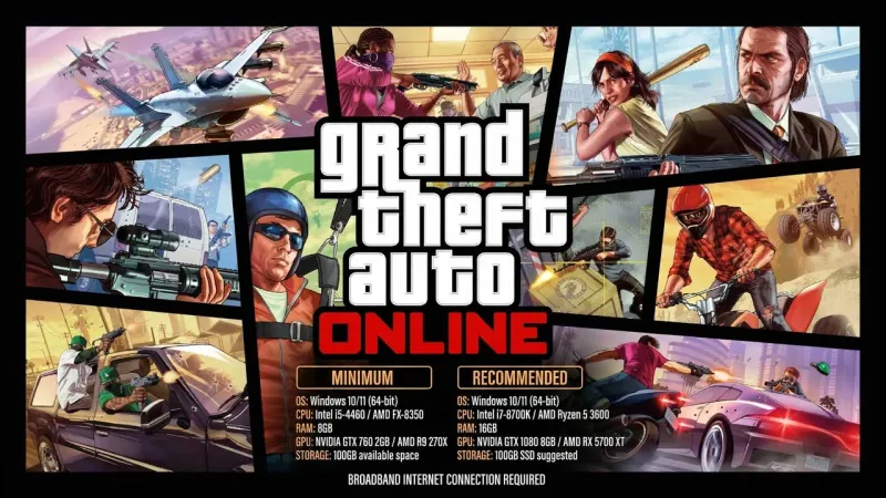 GTA V Online System Requirements and Graphics Optimization (2026)