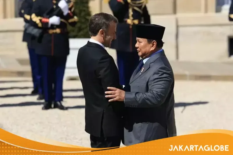 Prabowo, France’s Macron Discuss Military Procurement