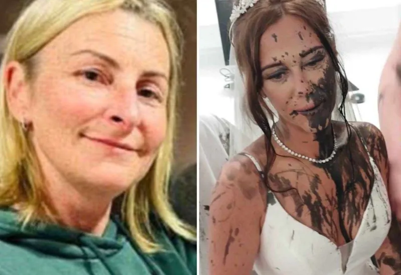 Herne Bay woman covered in black paint moments before wedding at Oakwood House in Maidstone
