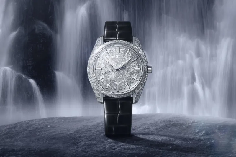 Engraved Grand Seiko 44GS Mystic Waterfall SBGZ011
