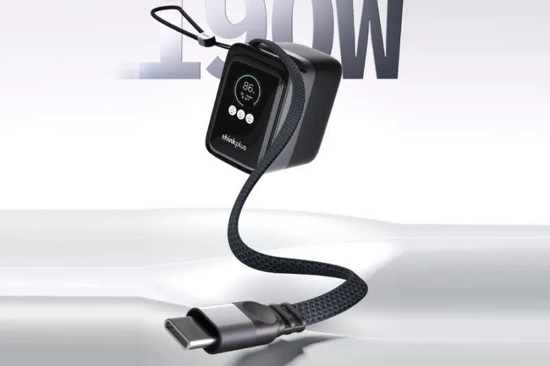 Lenovo’s new 190W powerbank with cylindrical batteries costs just $50