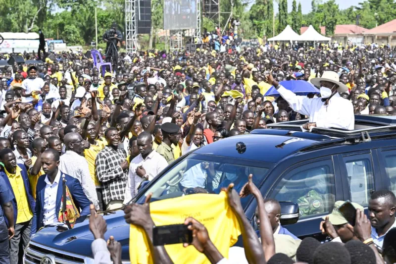 Museveni joins Lango leaders for thanksgiving