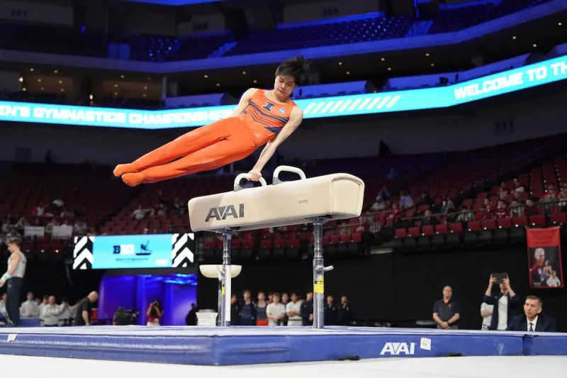 Four Big Ten Teams in Top Six at NCAA Men’s Gymnastics Championships