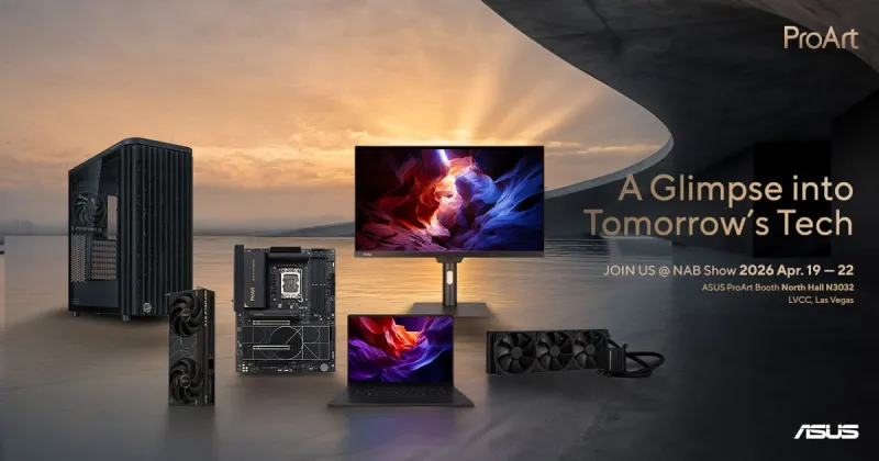 ASUS Showcases Comprehensive AI-Powered Creator Workflows at NAB Show 2026