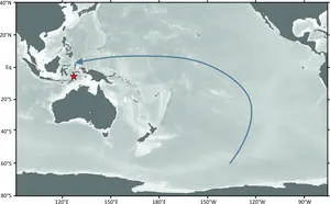New publication about the influence of Southern Hemisphere waters on the Indonesian Throughflow