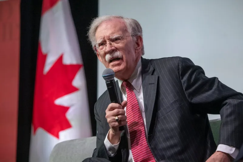 John Bolton says Canada must play the long game with Trump