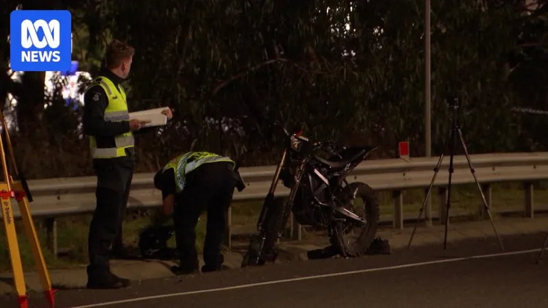Teenager's death in electric motorcycle crash in Melbourne 'totally avoidable', police say