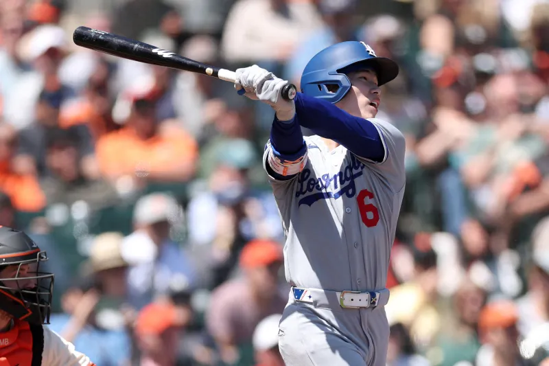 Dodgers' Kim Hye-seong enjoys multihit game while Giants' Lee Jung-hoo is held hitless