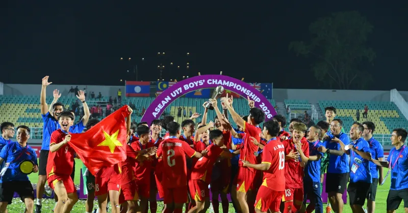 Vietnam U17 crowned Southeast Asian champions with dominant display