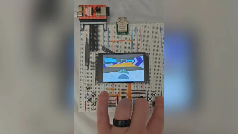 This amazing ESP32 game runs at 60FPS on a 480x320 screen