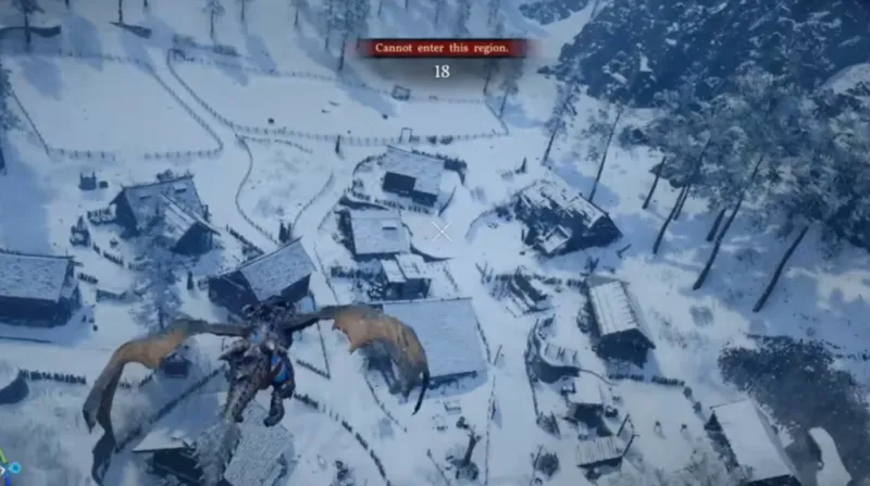 Crimson Desert Player Takes a Dragon Ride Out of Bounds, Discovers Previously Unseen Parts of Pywel