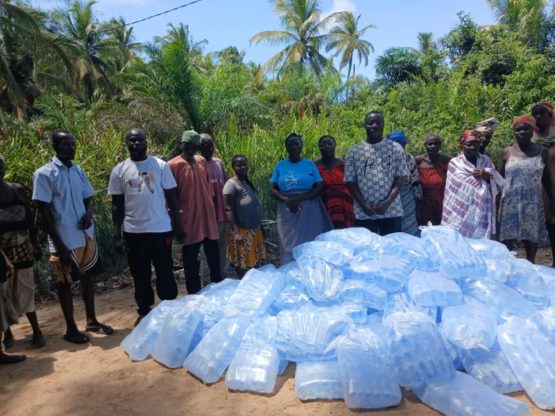 Ada island communities face water crisis