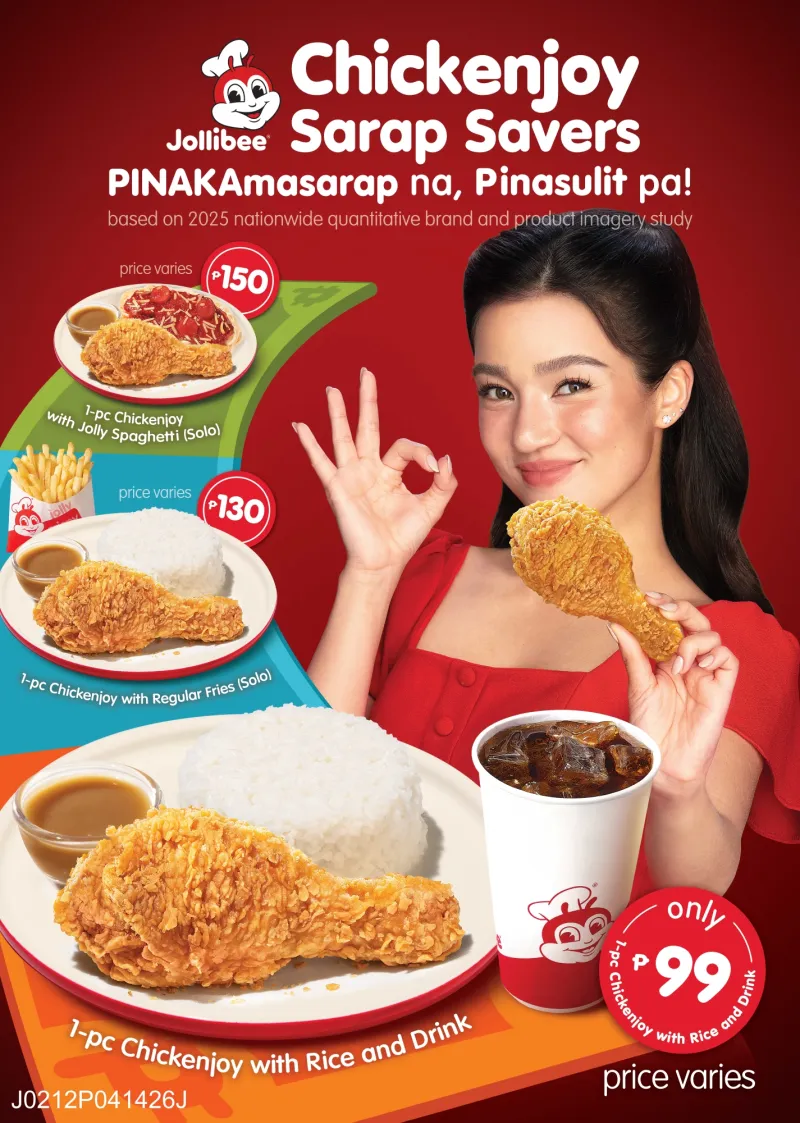 Jollibee Puts the Spotlight on Chickenjoy Sarap Savers