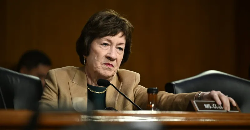 Susan Collins Discloses Longstanding Benign Tremor Amid Re-election Scrutiny