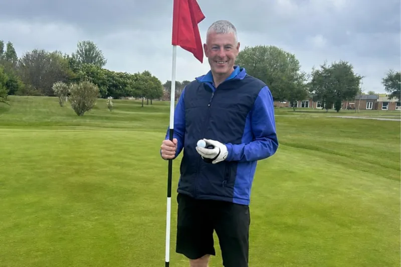 Golfer lands "one in 1.95 trillion" hole-in-one hat-trick in less than a month