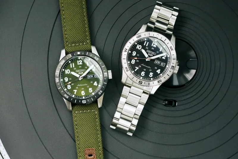 The new Seiko 5 Sports Field Series with Compass Bezel