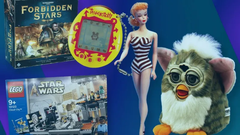 Eight iconic retro toys EVERY family had that could be worth a fortune today