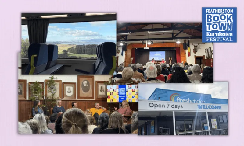 Ten things I learned at Featherston Booktown Karukatea Festival 2026