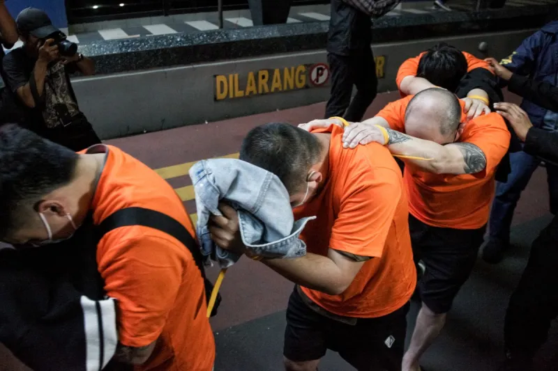 Indonesia arrests 228 Vietnamese in online gambling crackdown